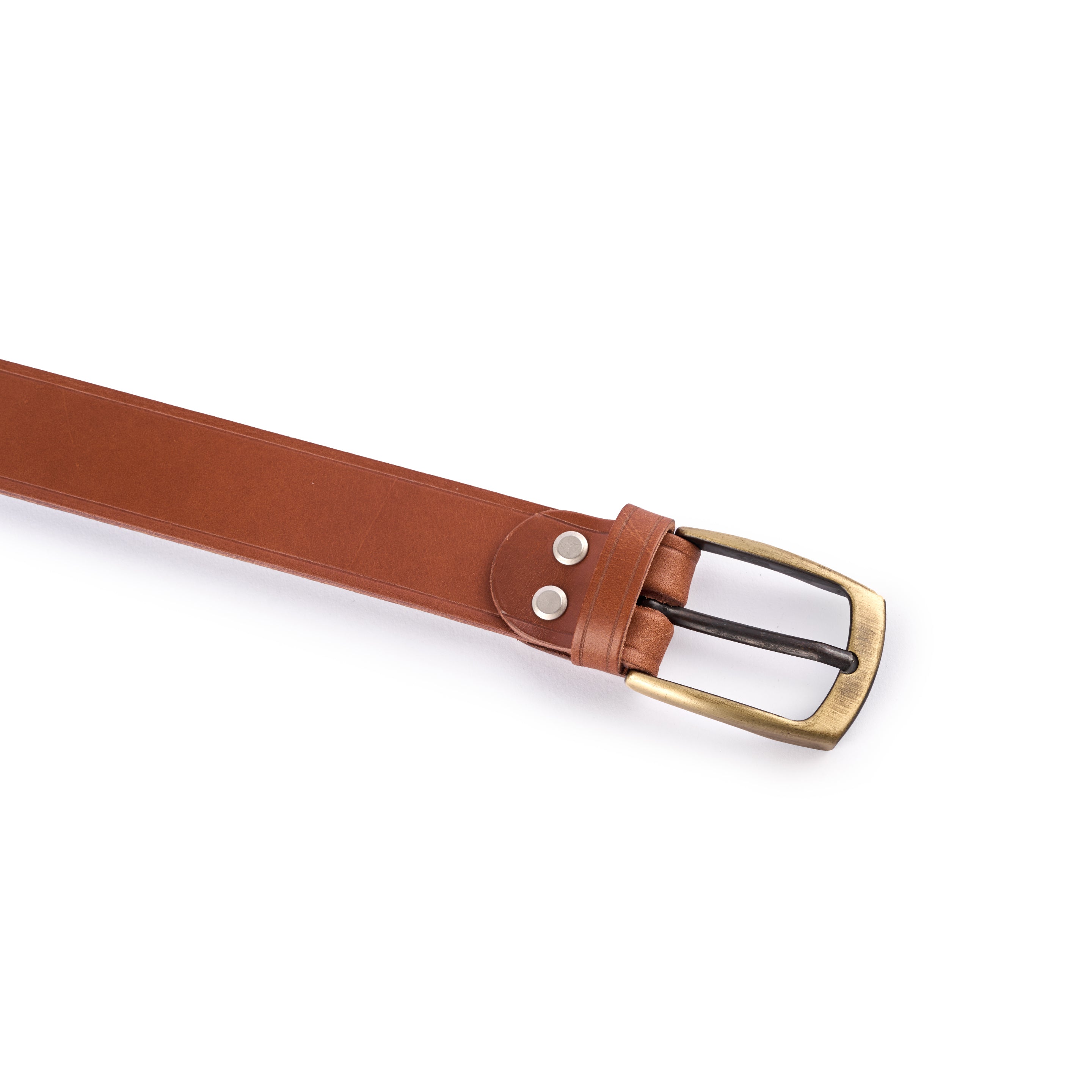 atelier-tuffery-ceinture-en-cuir-marron-artisanale image 5
