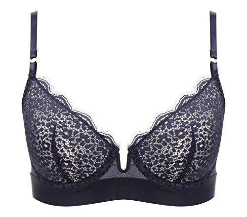 darjeeling-soutien-gorge-corbeille-leo-dentelle-femme-bleu-90g image 2