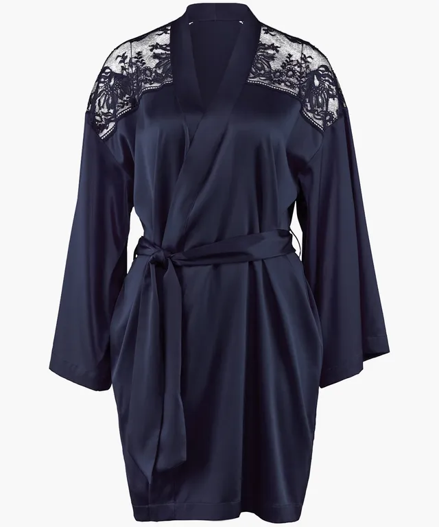aubade-midnight-whisper-kimono-evening-blue image 1