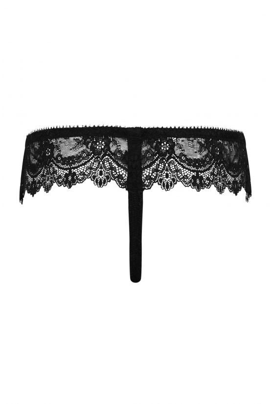 cadolle-ania-string-dentelle-noire image 2