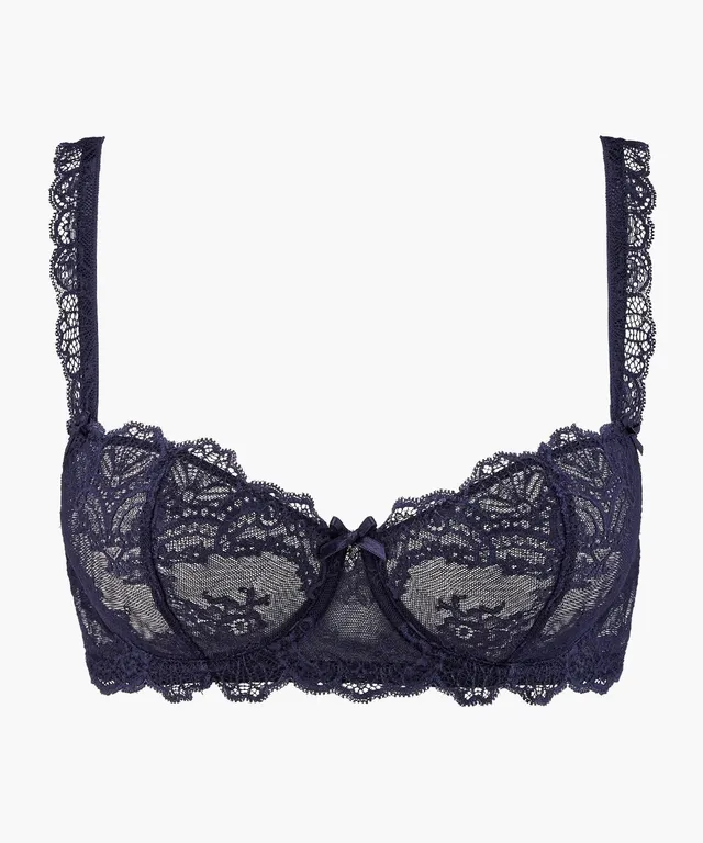 aubade-danse-des-sens-soutien-gorge-corbeille-evening-blue image 1