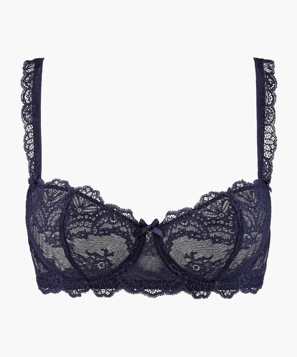 aubade-danse-des-sens-soutien-gorge-corbeille-evening-blue image 1