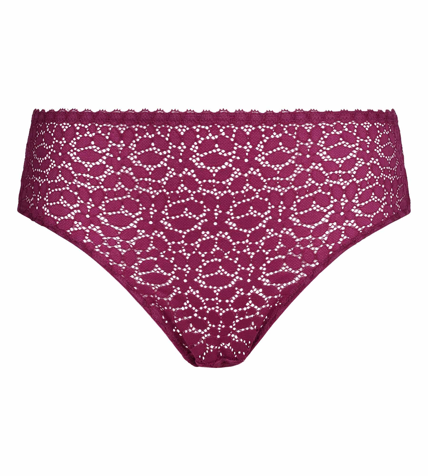 dim-daily-dentelle-culotte-midi-dentelle-florale-fruits-rouges image 5