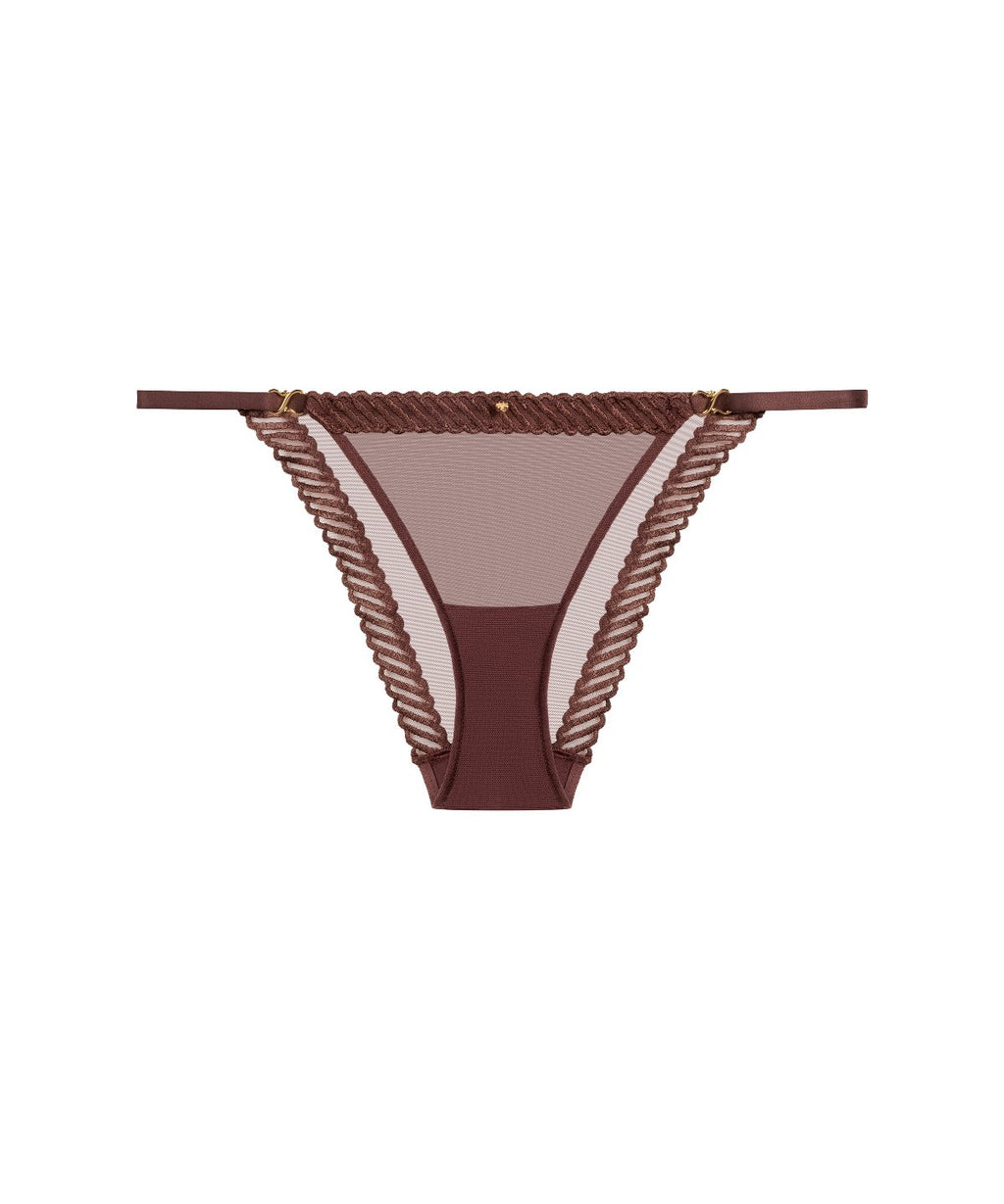 aubade-sheer-emotion-h-ftslip-culotte-sepia image 1