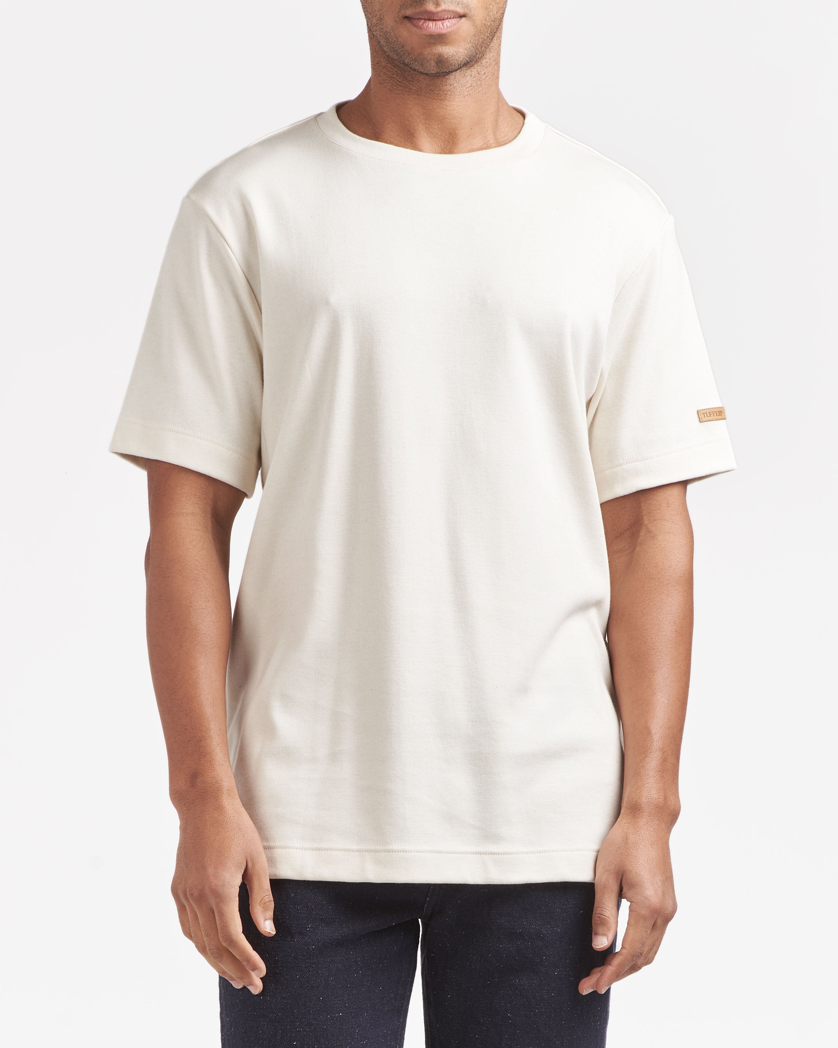 atelier-tuffery-t-shirt-homme-100-coton-bio-cru-coupe-droite image 5