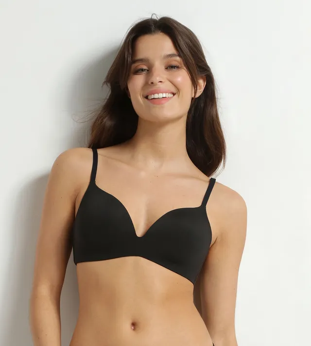 dim-invisible-soutien-gorge-padd-sans-armature-microfibre-noir image 1