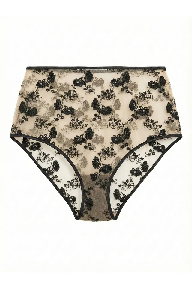 cadolle-b-guin-culotte-string-broderie-noire-tulle-brod image 1