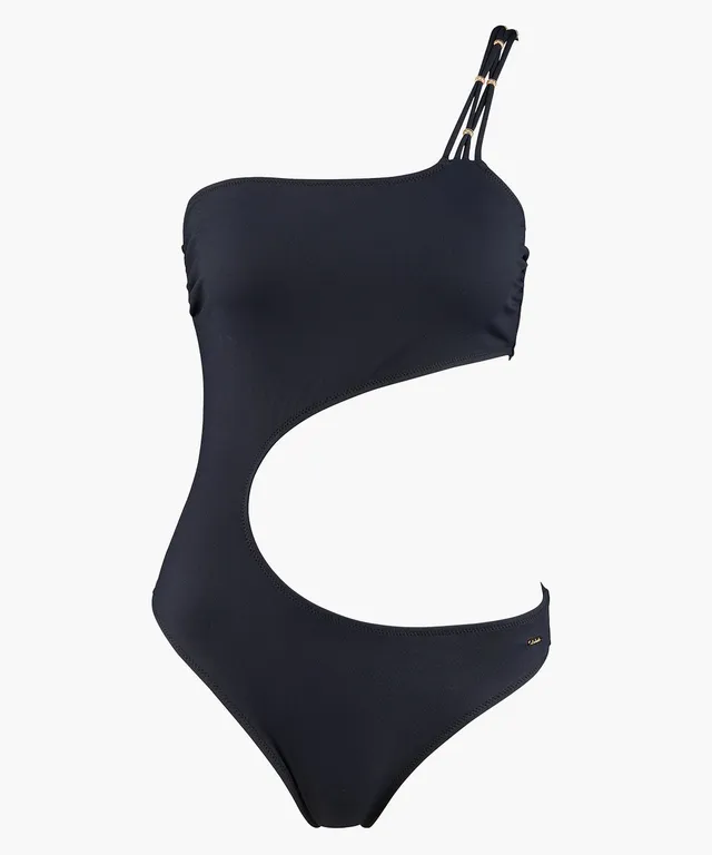 aubade-secret-laguna-maillot-1-pi-ce-asym-trique-noir image 1