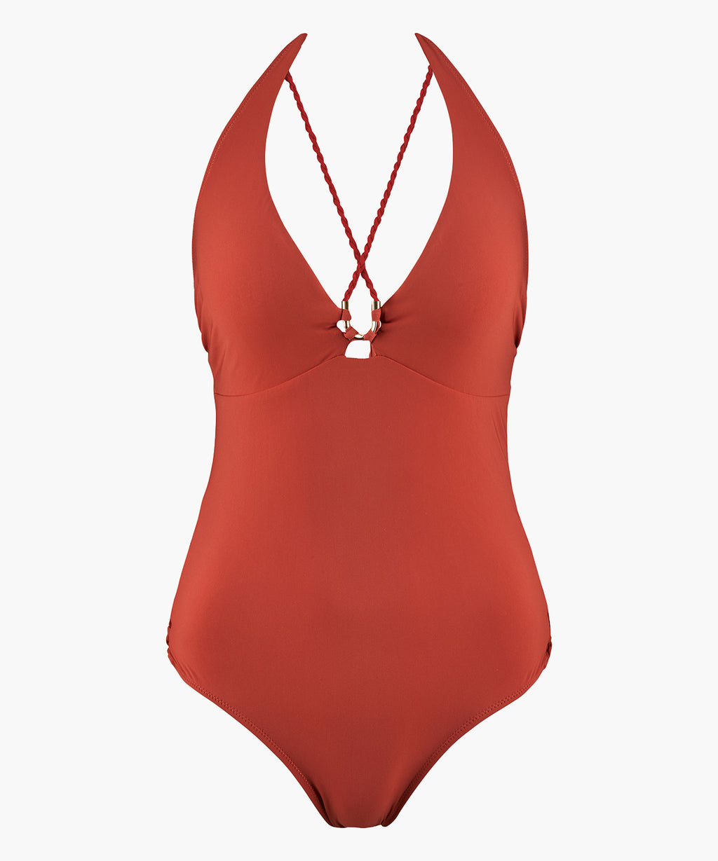aubade-summer-journey-maillot-de-bain-1-pi-ce-rembourr-clay image 1