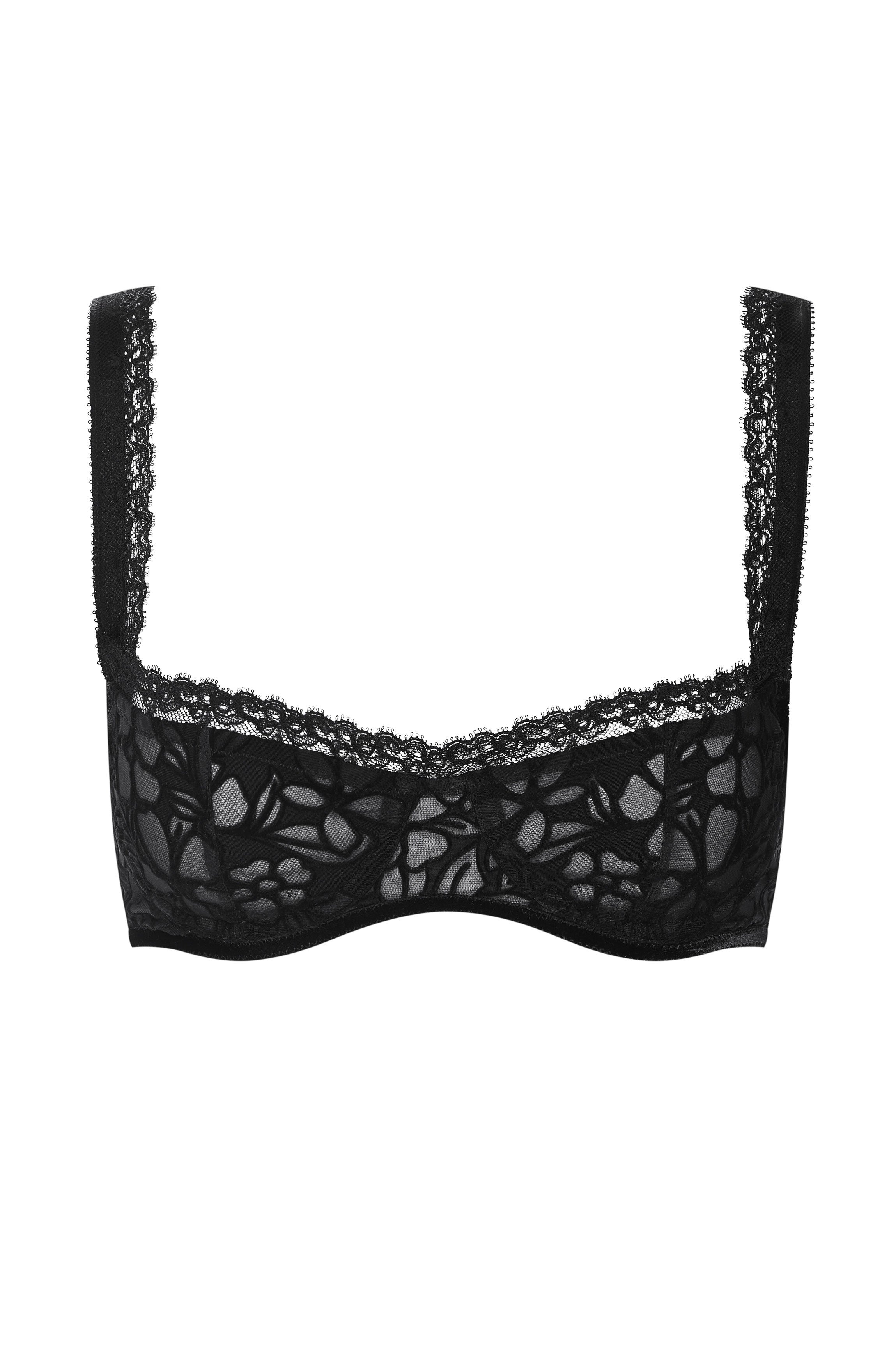 cadolle-jos-phine-soutien-gorge-balconnet-velours-noir image 1