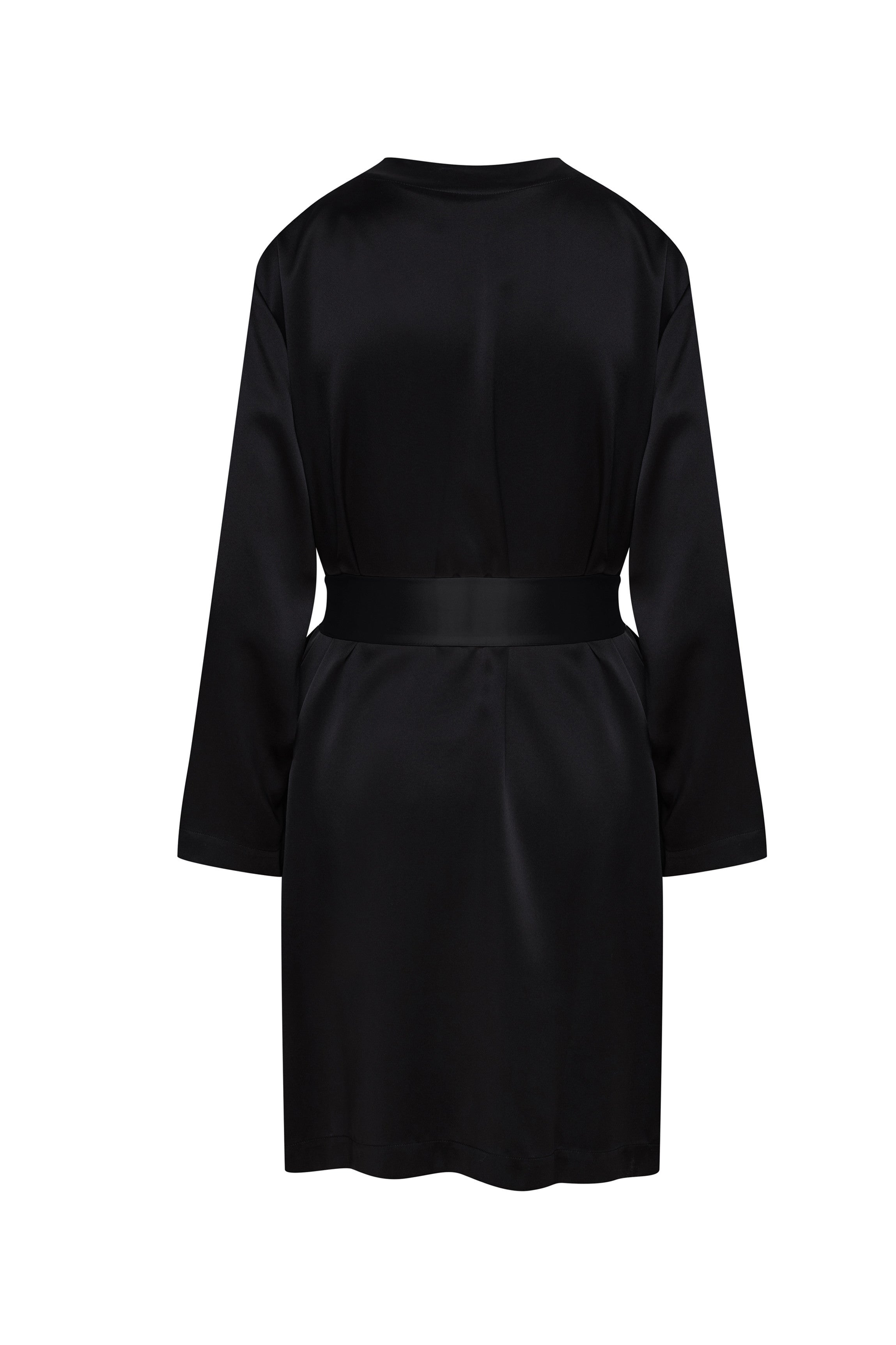 cadolle-peignoir-soie-noire-homewear-eloise image 3