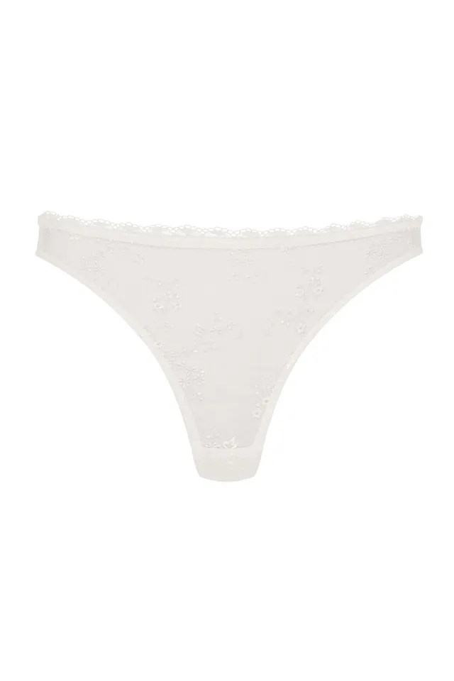 cadolle-cathy-string-fleurette-blanc image 1