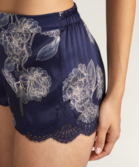 aubade-toi-mon-amour-shorty-bleu-night-culotte-en-soie-et-dentelle image 2