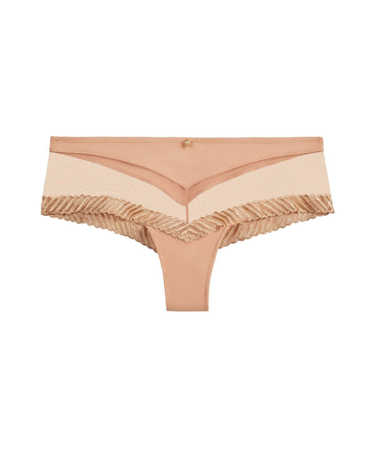 aubade-sheer-emotion-shorty-sand image 1