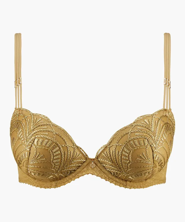 aubade-vibes-soutien-gorge-push-up-moul-sublime-bronze image 1