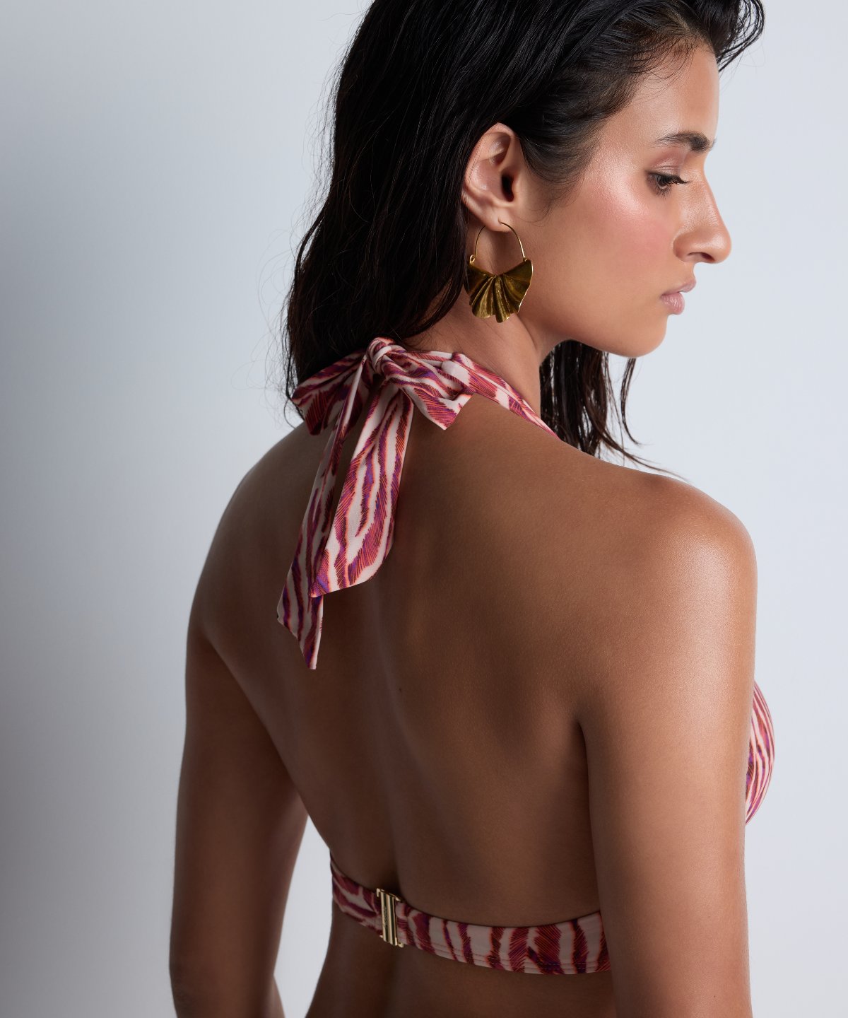 aubade-feline-energy-haut-maillot-triangle-pink-tiger image 6