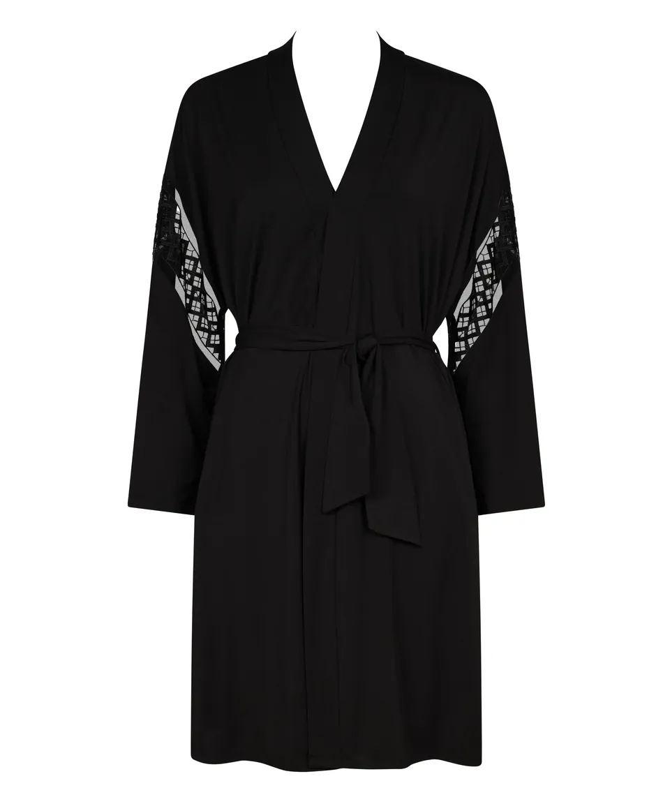 aubade-sweet-obsession-kimono-black image 1