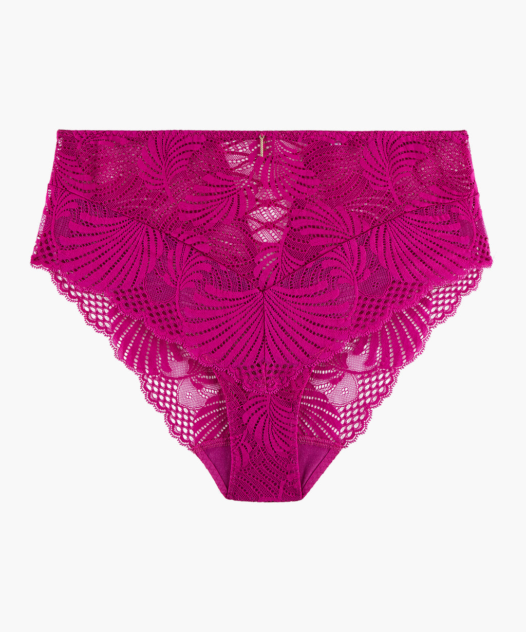 aubade-rythm-of-desire-slip-taille-haute-radiant-pink image 1
