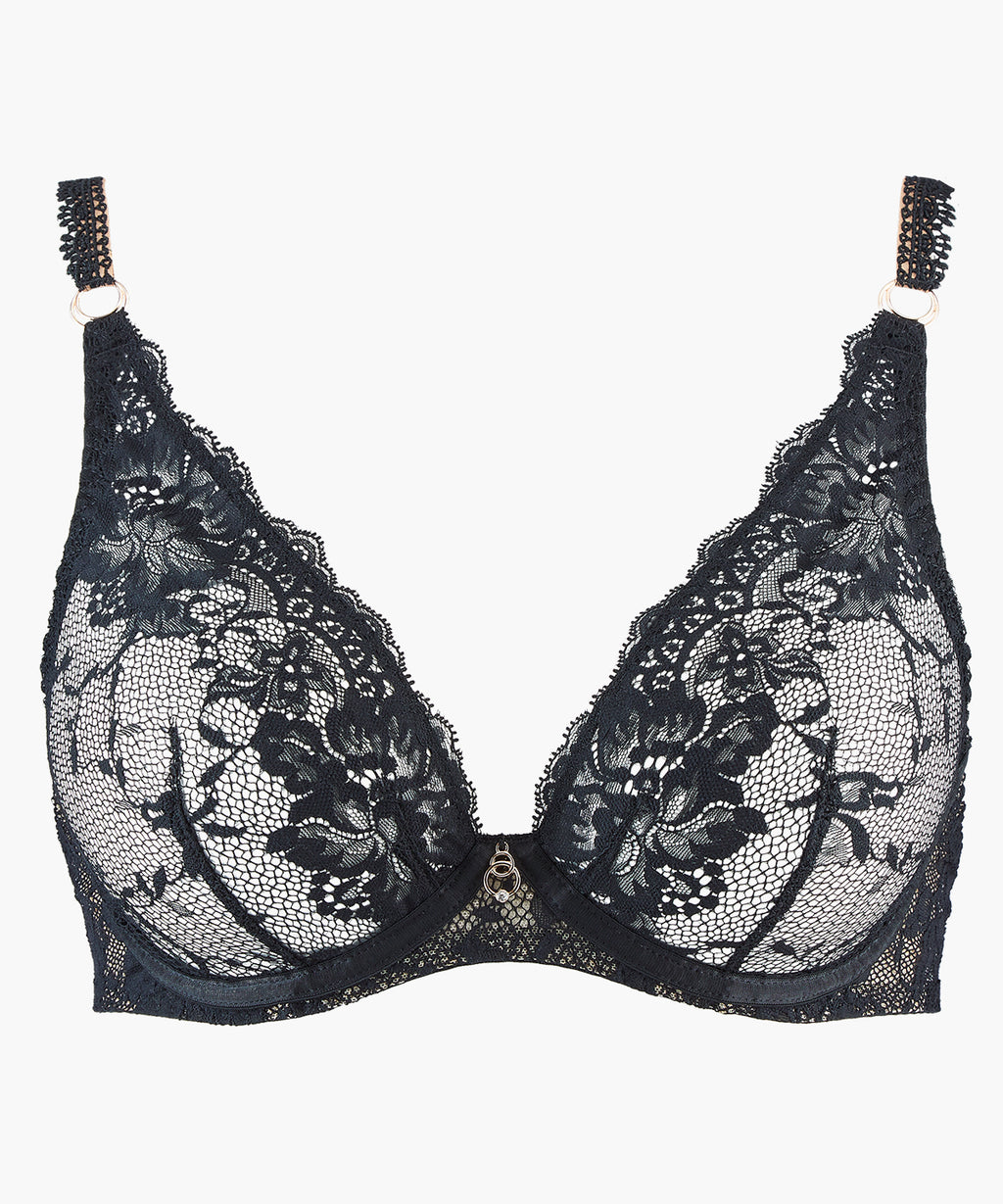 aubade-night-bird-triangle-avec-armatures-black-queen image 1