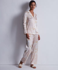 aubade-silk-by-night-pantalon-pyjama-soie-amberlight image 2