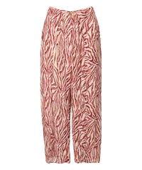 aubade-beach-walk-pantalon-voile-pink-tiger image 3