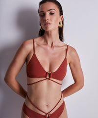 aubade-summer-journey-haut-triangle-bikini-clay image 5