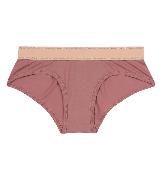 dim-shorty-fille-rose-poudr-dim-sport-coton-stretch image 1