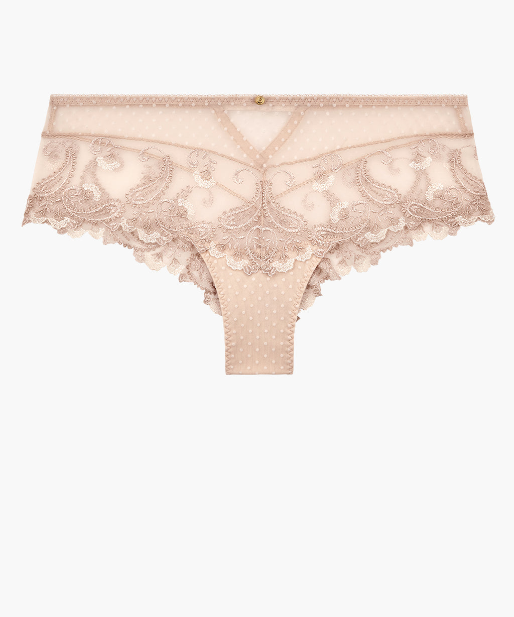 aubade-velvet-memories-shorty-cheeky-dawn image 1