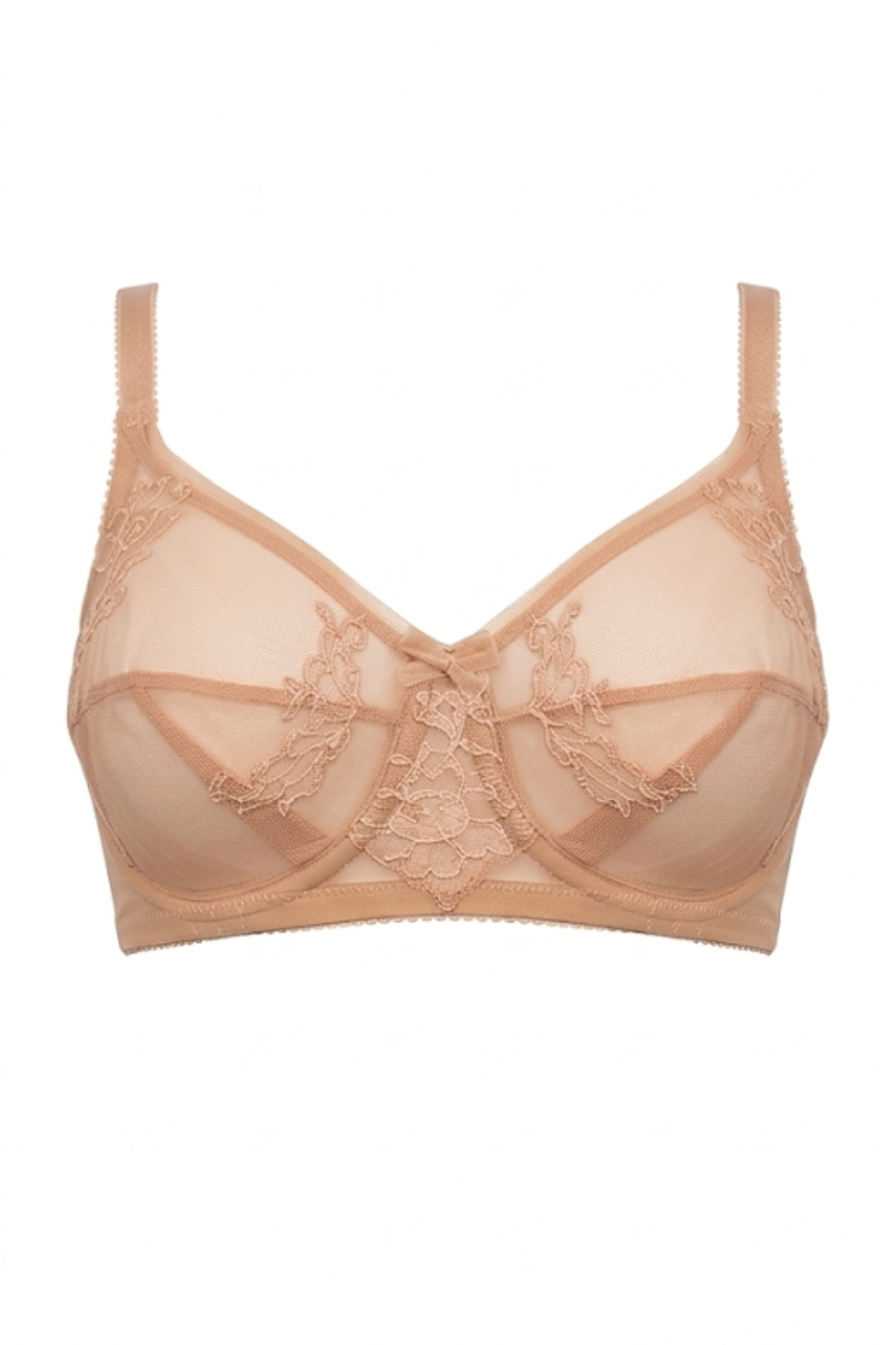 cadolle-soutien-gorge-invisible-tulle-skin-dentelle-fleurie image 1