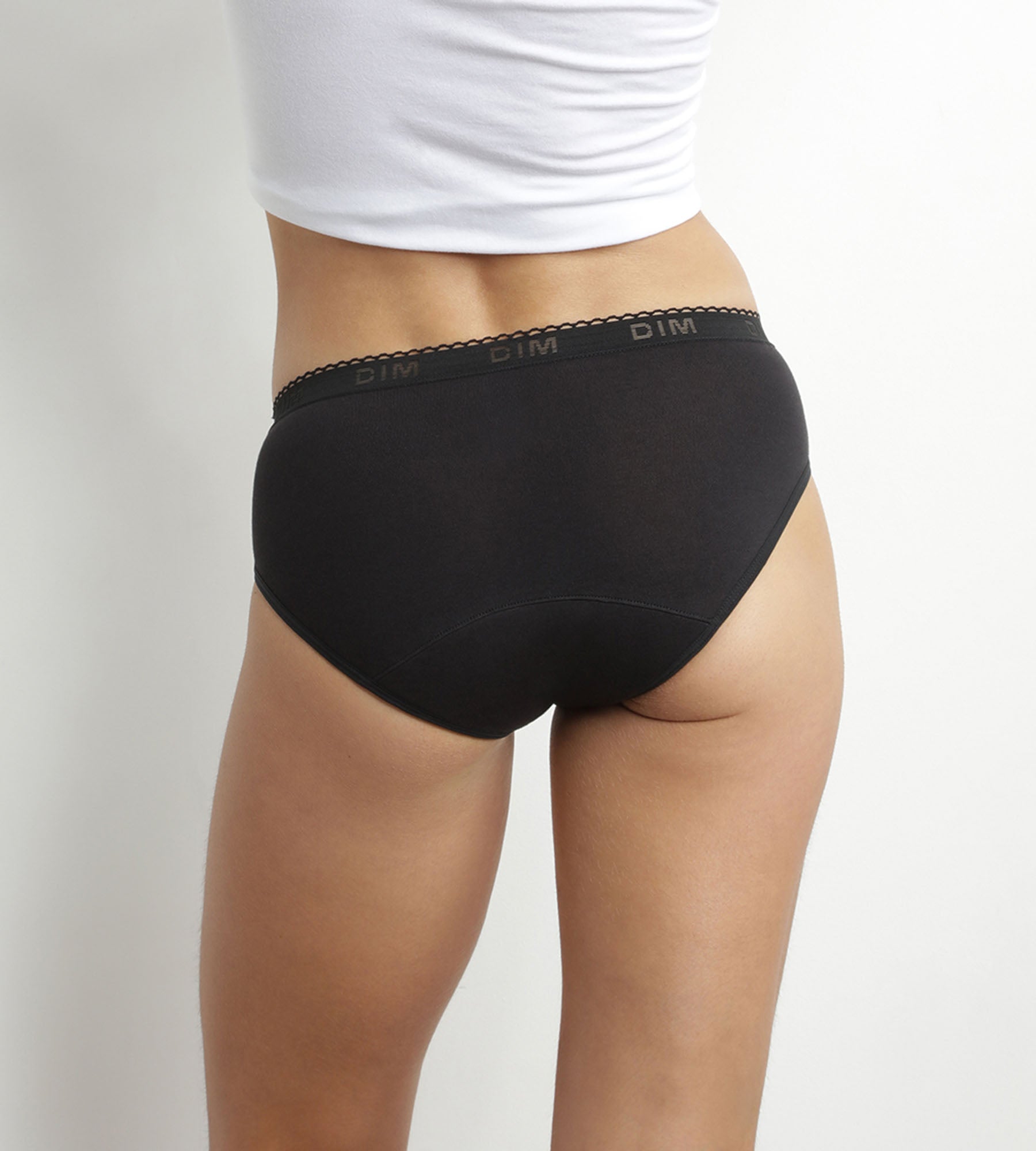 dim-culotte-menstruelle-coton-bio-noir-flux-tr-s-abondant-protect image 2