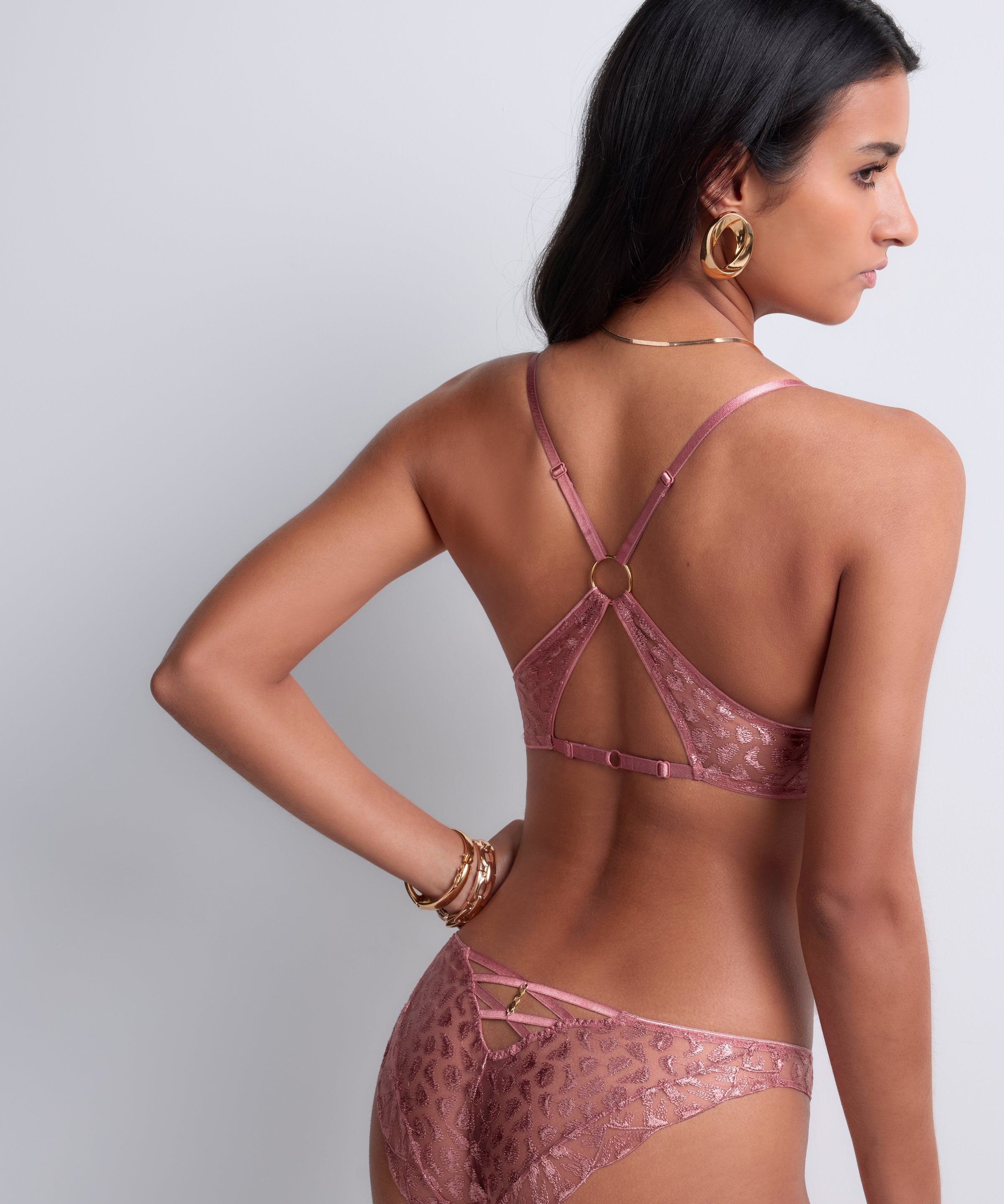 aubade-crazy-in-love-soutien-gorge-triangle-bralette-warm-pink image 4