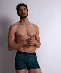 aubade-homme-pack-2-boxers-libellule-uni-marine image 2