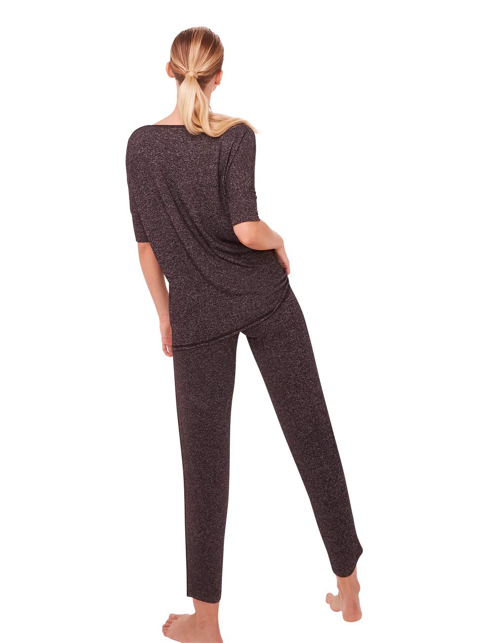darjeeling-marjane-pantalon-femme-gris-0 image 2