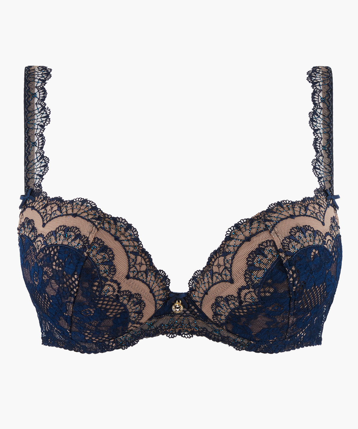 aubade-soleil-nocturne-soutien-gorge-push-up-bleu-cr-puscule image 1