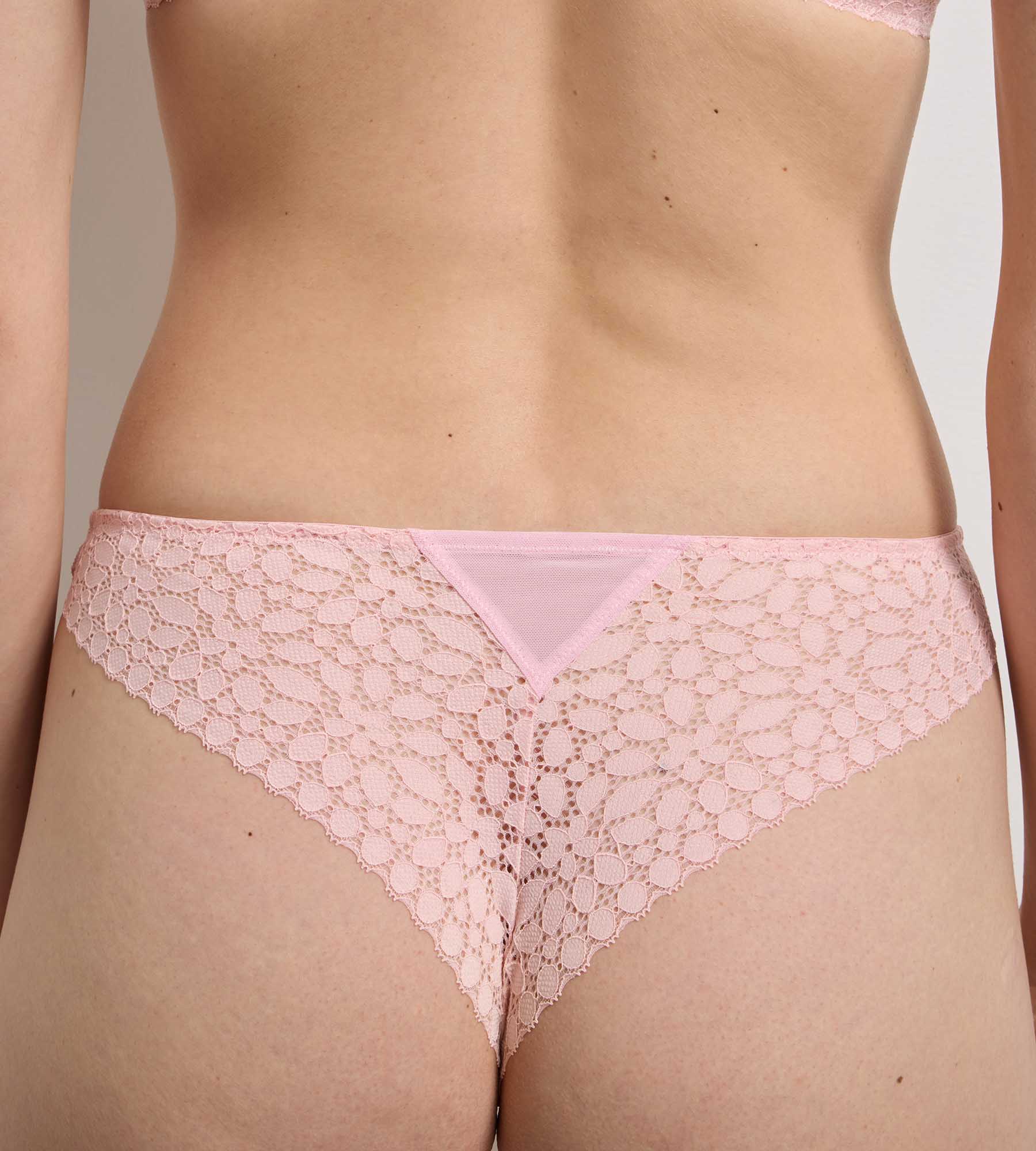 dim-daily-dentelle-tanga-femme-rose-p-tale image 6