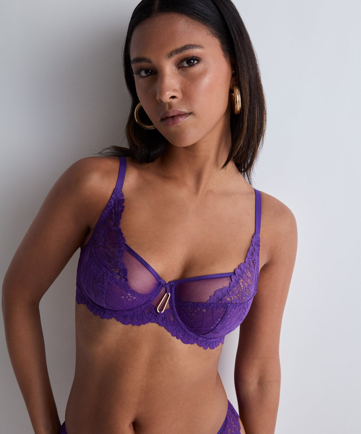aubade-flowermania-soutien-gorge-embo-tant-foulard-poison-purple image 3