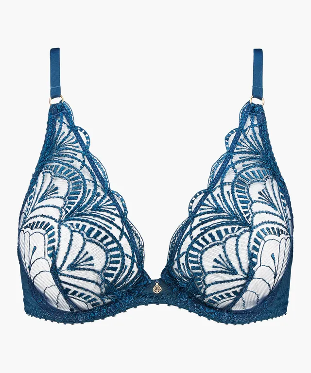 aubade-vibes-soutien-gorge-triangle-armatur-dark-cyan image 1