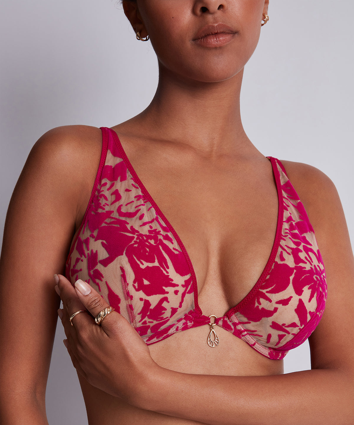 aubade-wild-vibration-soutien-gorge-triangle-armatur-hot-pink image 5