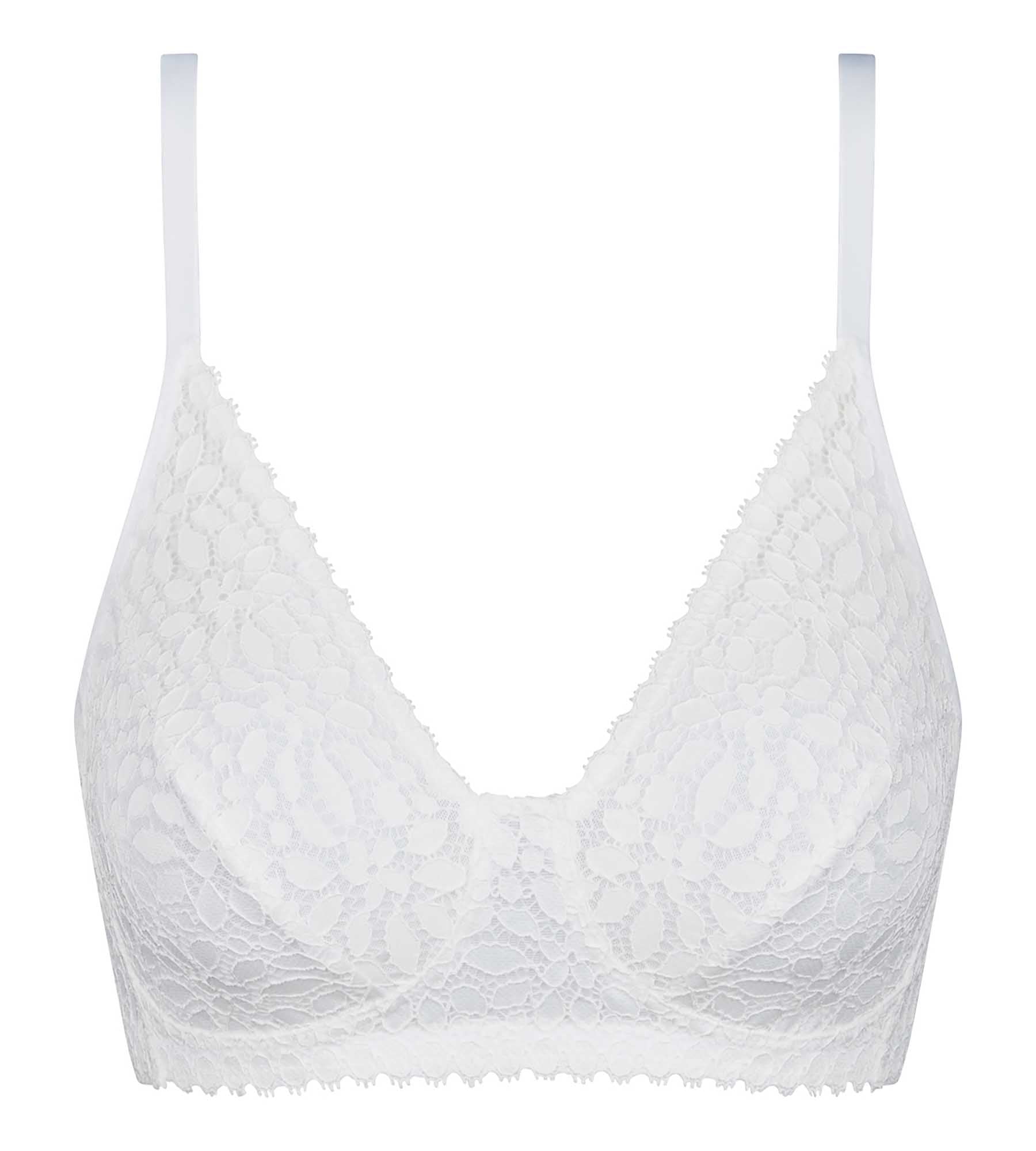 dim-daily-dentelle-soutien-gorge-triangle-sans-armatures-blanc image 5