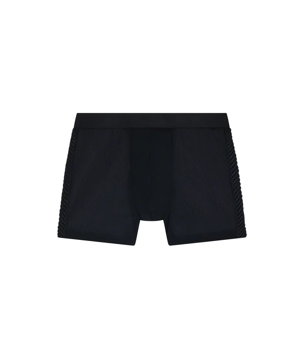 aubade-homme-boxer-sheer-noir image 1