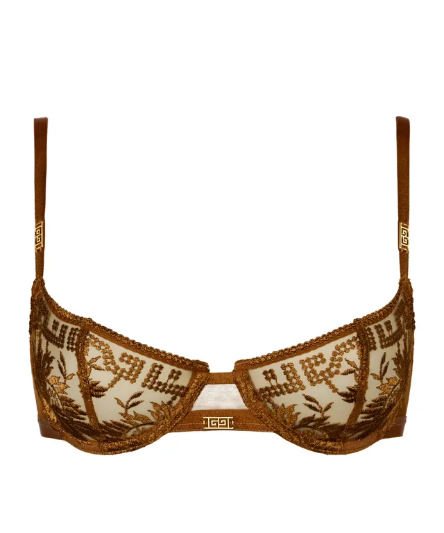 aubade-rules-of-attraction-soutien-gorge-corbeille-armatures-golden-shadow image 1