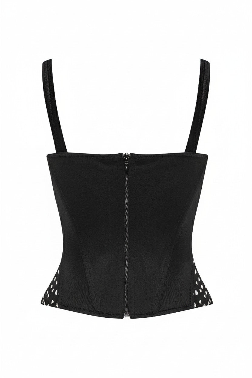cadolle-corset-keiko-petit-coeur-satin-noir image 3