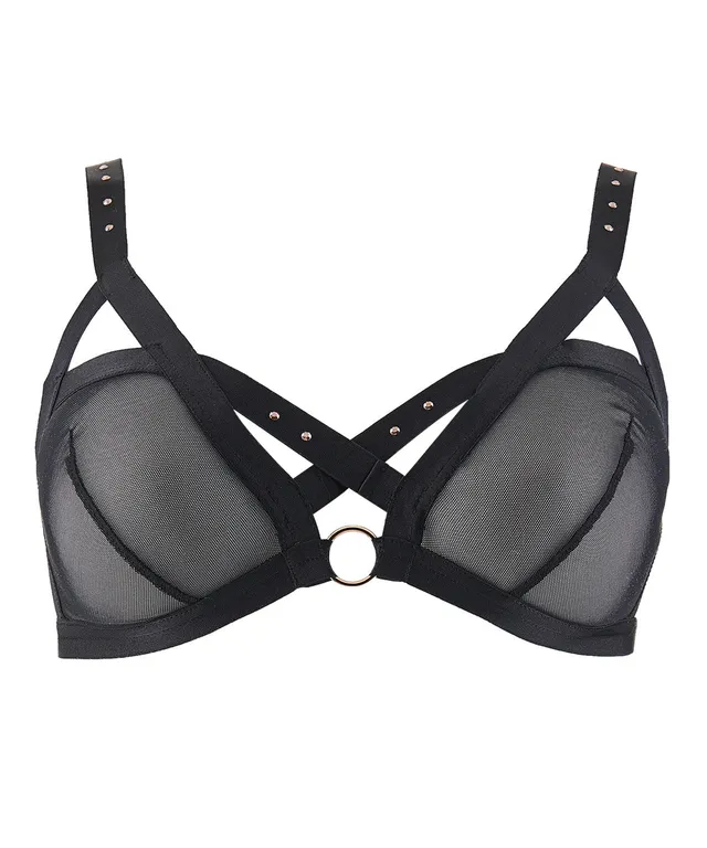 aubade-rencontre-anonyme-soutien-gorge-triangle-noir image 1