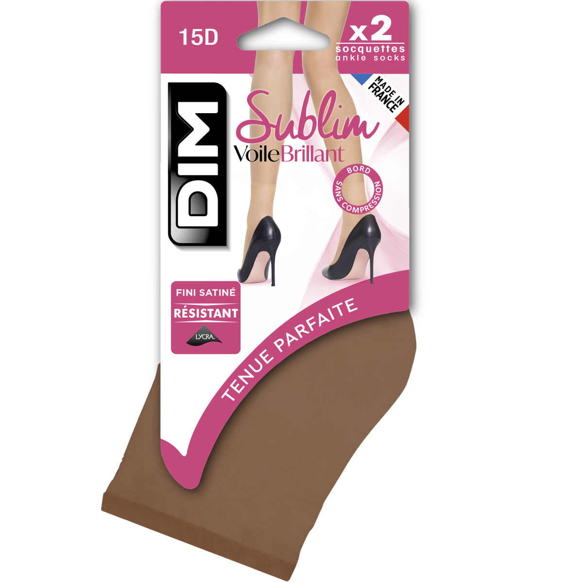 dim-sublim-14d-lot-de-2-socquettes-gazelle-iris-es-femme image 2