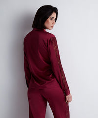 aubade-midnight-whisper-blouse-crimson-red image 4