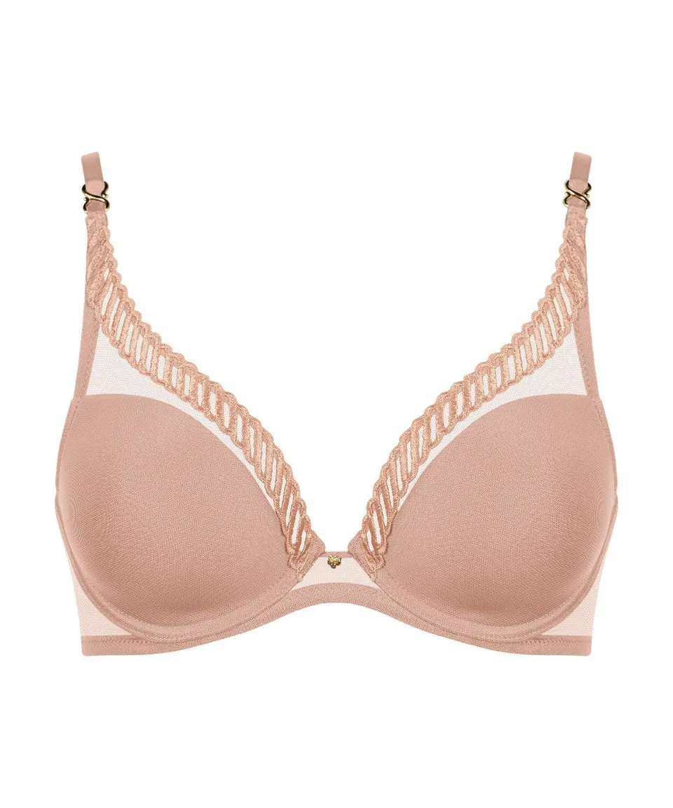 aubade-sheer-emotion-soutien-gorge-triangle-armatures-sand-2 image 1