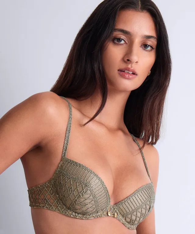 aubade-stardust-dream-soutien-gorge-push-up-moul-nile-green image 1