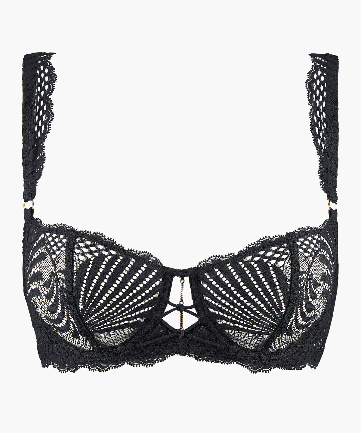 aubade-rythm-of-desire-soutien-gorge-corbeille-armatures-noir image 1