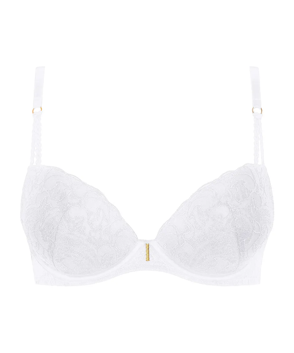 aubade-satin-memories-plunge-artic-blue image 1