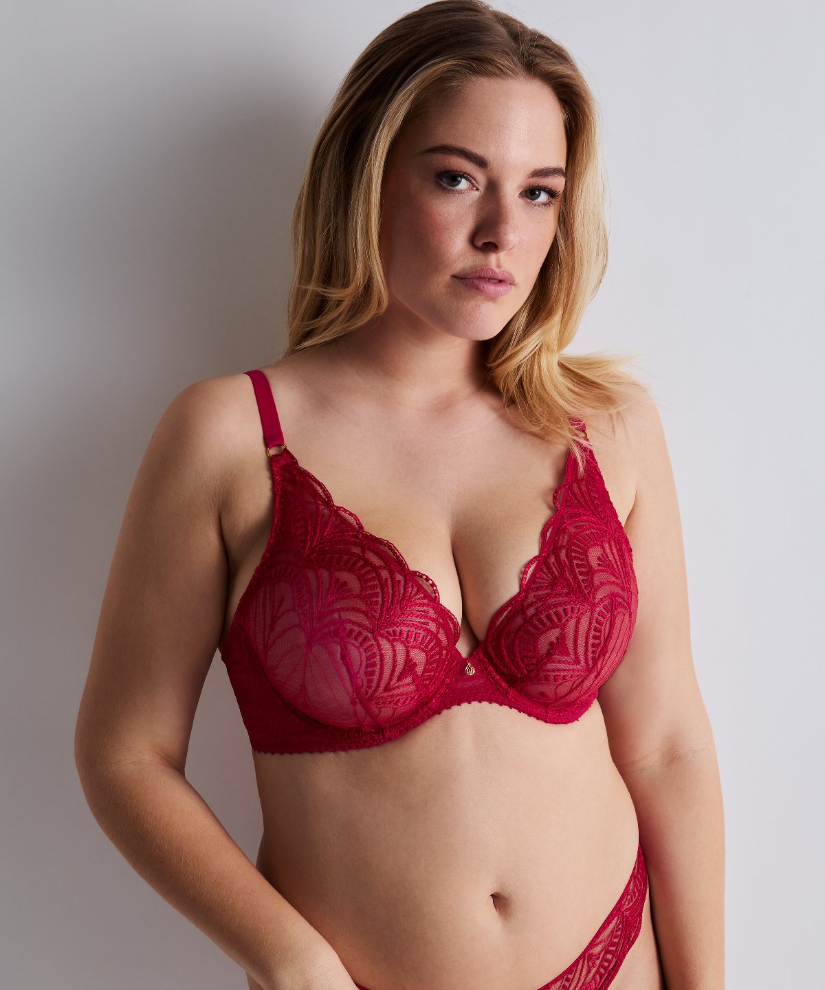 aubade-vibes-soutien-gorge-triangle-armatures-rouge-love-bordeaux image 2